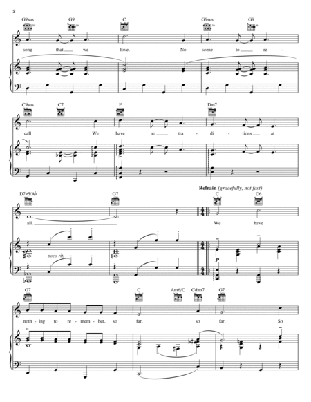 So Far by Richard Rodgers Piano, Vocal, Guitar - Digital Sheet Music