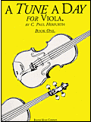 Book cover for A Tune a Day for Viola, Book 1