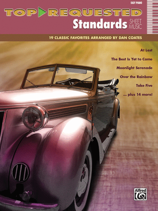 Book cover for Top-Requested Standards Sheet Music
