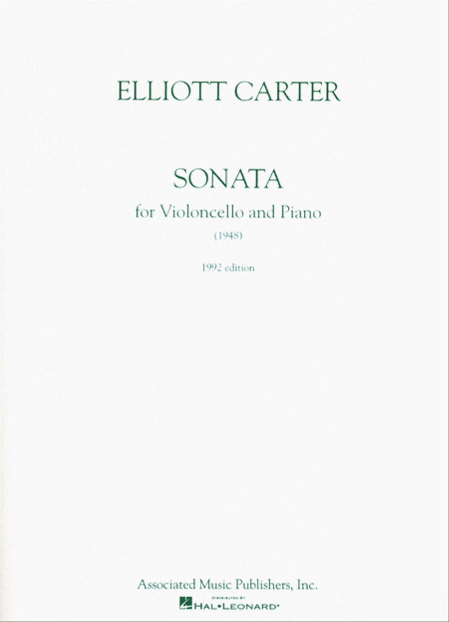Sonata (1948) Piano Accompaniment scores gallery preview page 1
