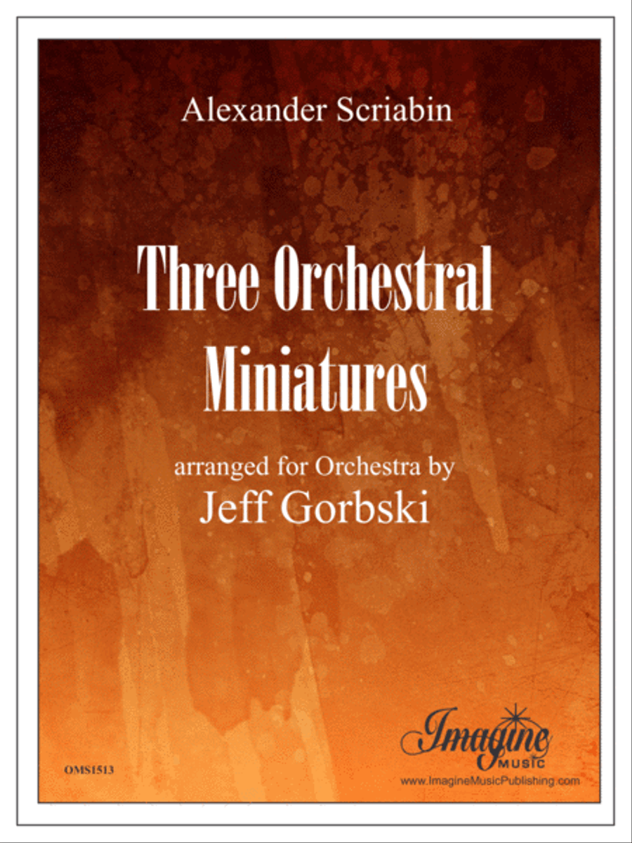 Three Orchestra Miniatures Orchestra scores gallery preview page 2