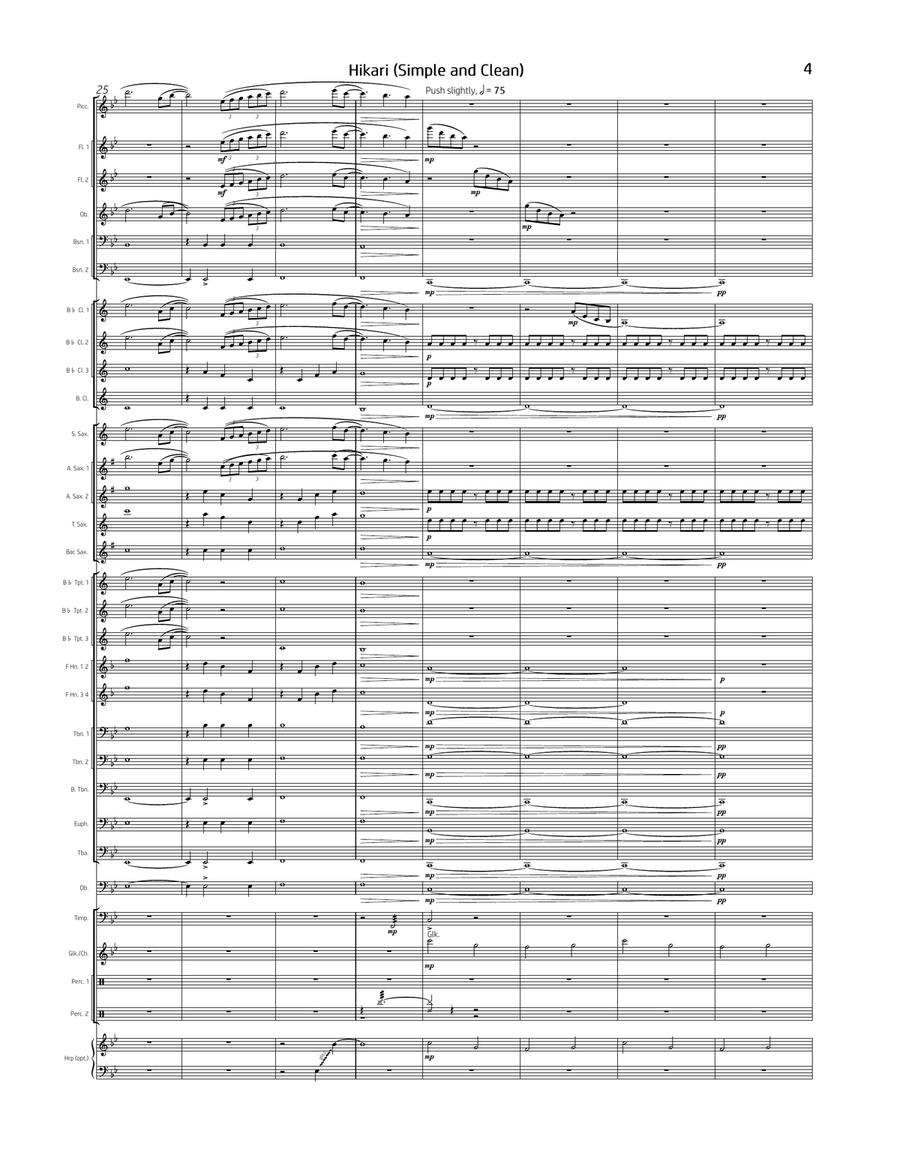 Hikari Concert Band scores gallery preview page 5