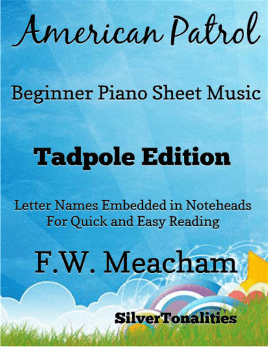 American Patrol Beginner Piano Sheet Music 2nd Edition Easy Piano scores gallery preview page 1