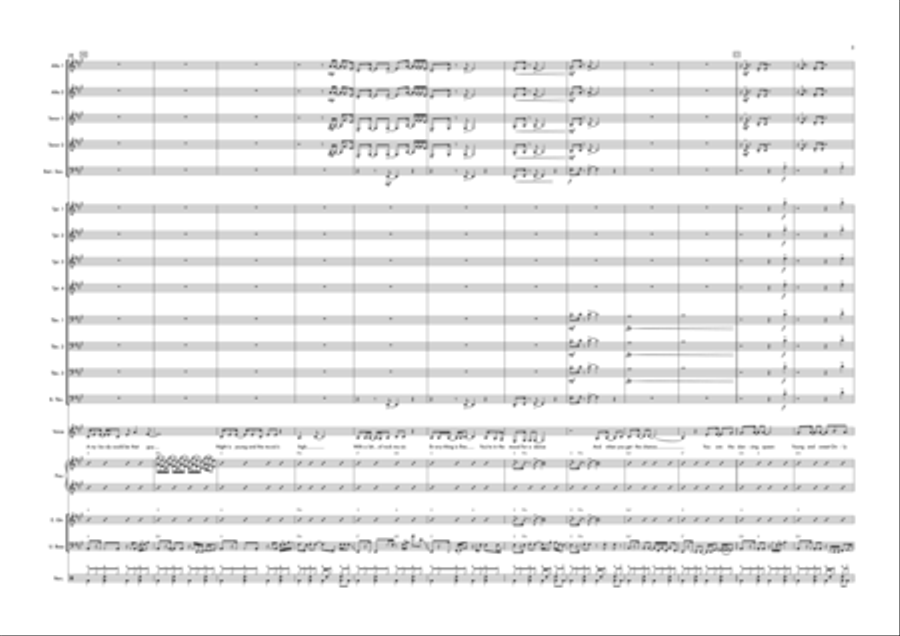 Dancing Queen Jazz Ensemble scores gallery preview page 3