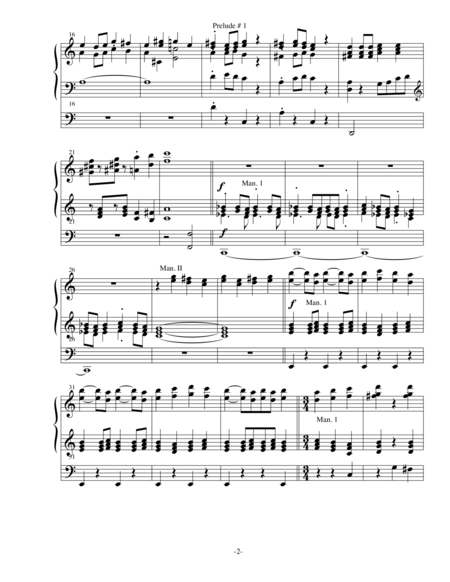 Organ Prelude # 1 
