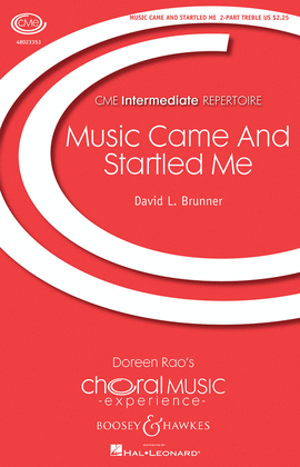 Book cover for Music Came and Startled Me