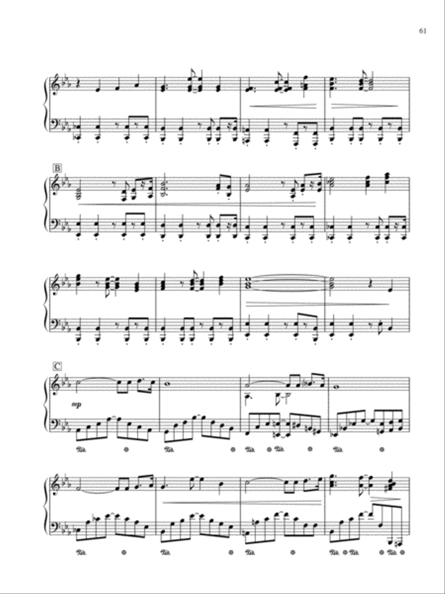 Super Mario Galaxy Ending Staff Credit Roll Piano Solo scores gallery preview page 2