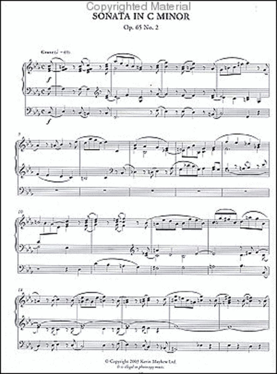 Six Sonatas for Organ