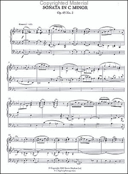 Six Sonatas for Organ