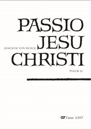 Book cover for Passio Jesu Christi