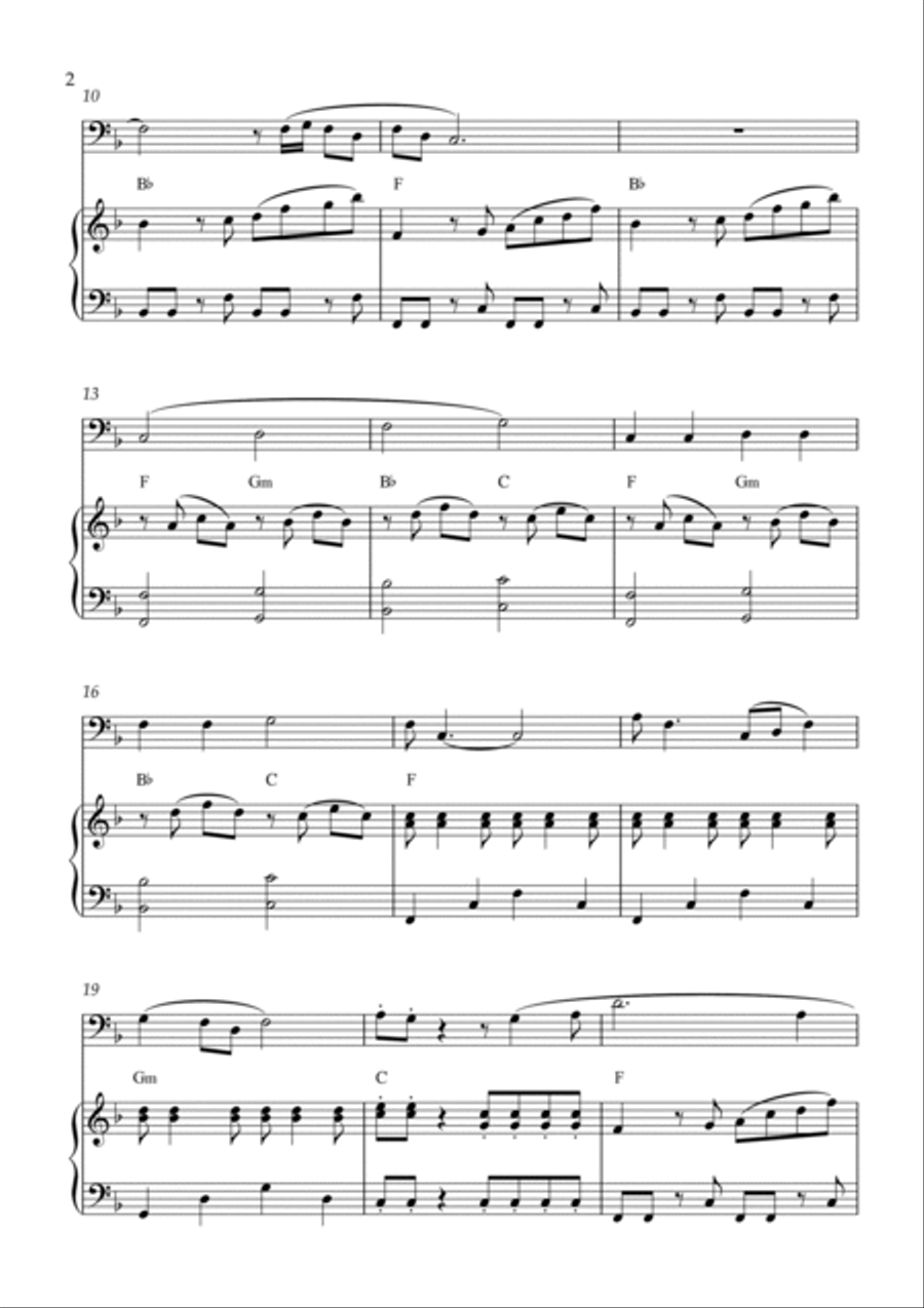 My Girl Piano scores gallery preview page 2