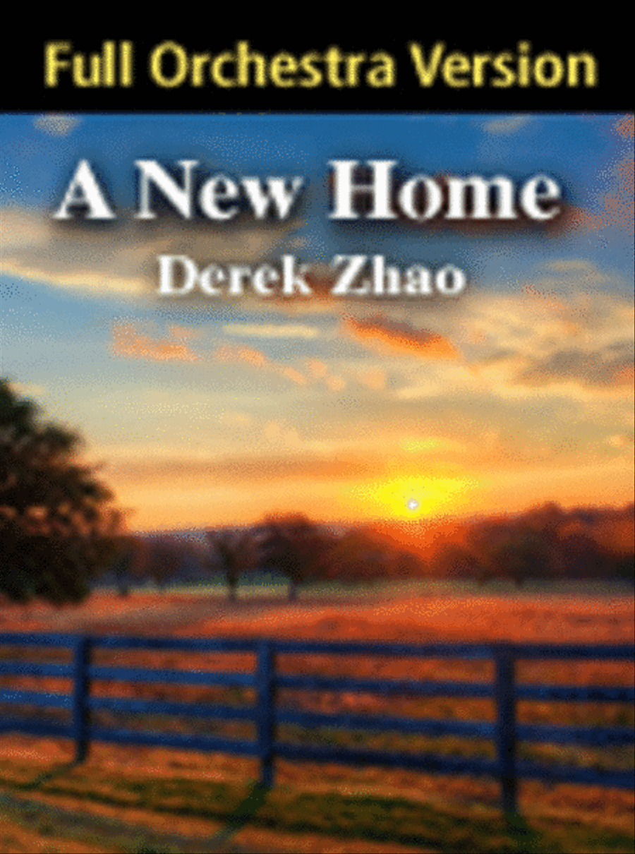 A New Home A New Home Full Orchestra scores gallery preview page 1