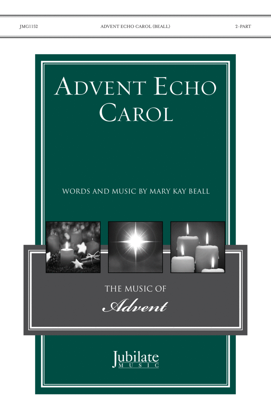 Advent Echo Carol 3-Part scores gallery preview page 1