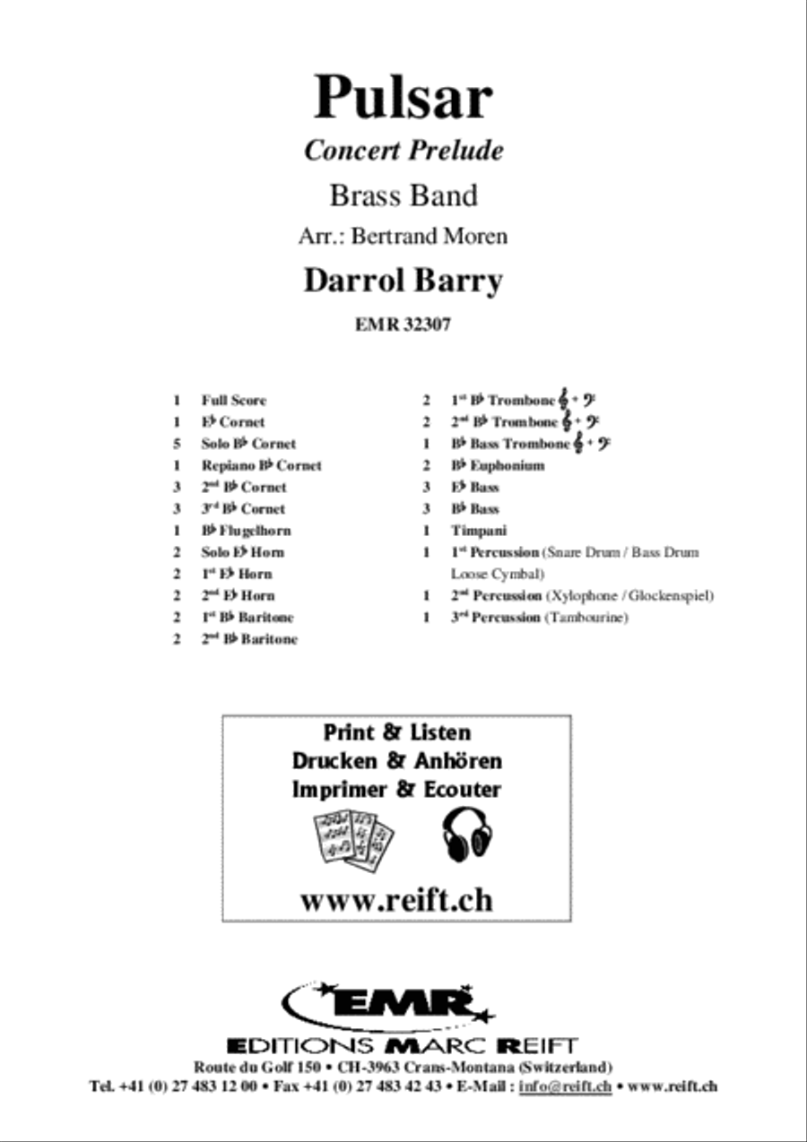 Pulsar Brass Band scores gallery preview page 2