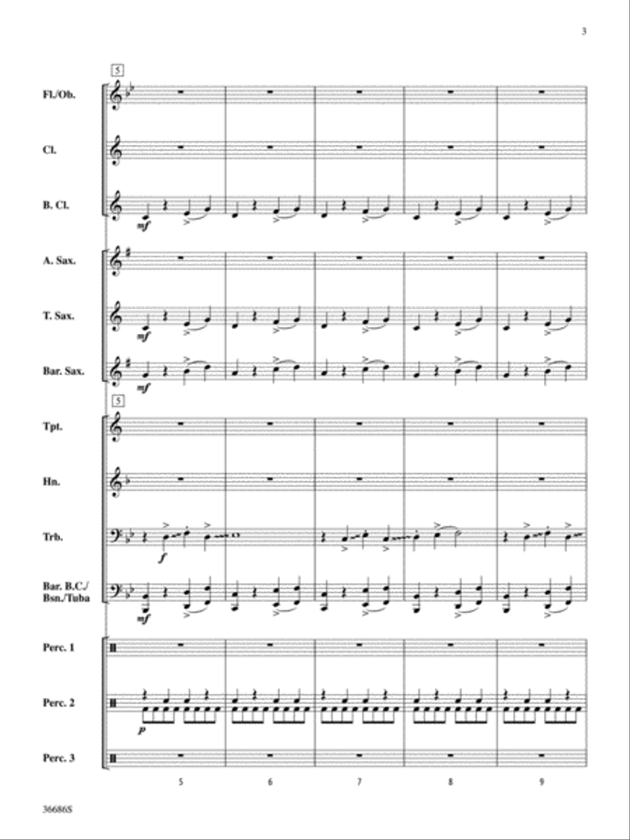 Señor Slide Señor Slide Concert Band scores gallery preview page 3