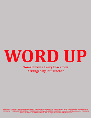 Book cover for Word Up