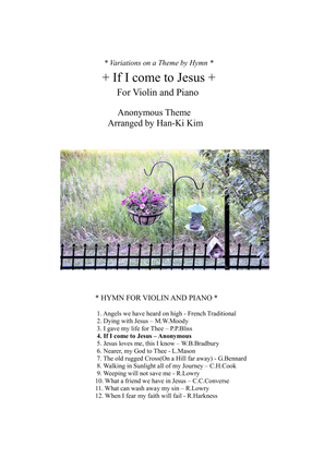 Book cover for If I come to Jesus (For Violin and Piano)