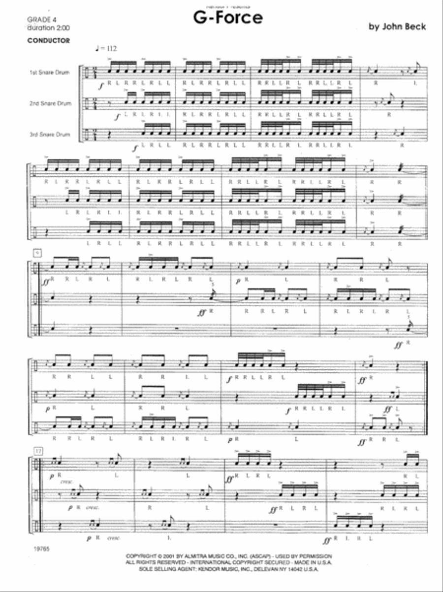 G-Force Percussion scores gallery preview page 2