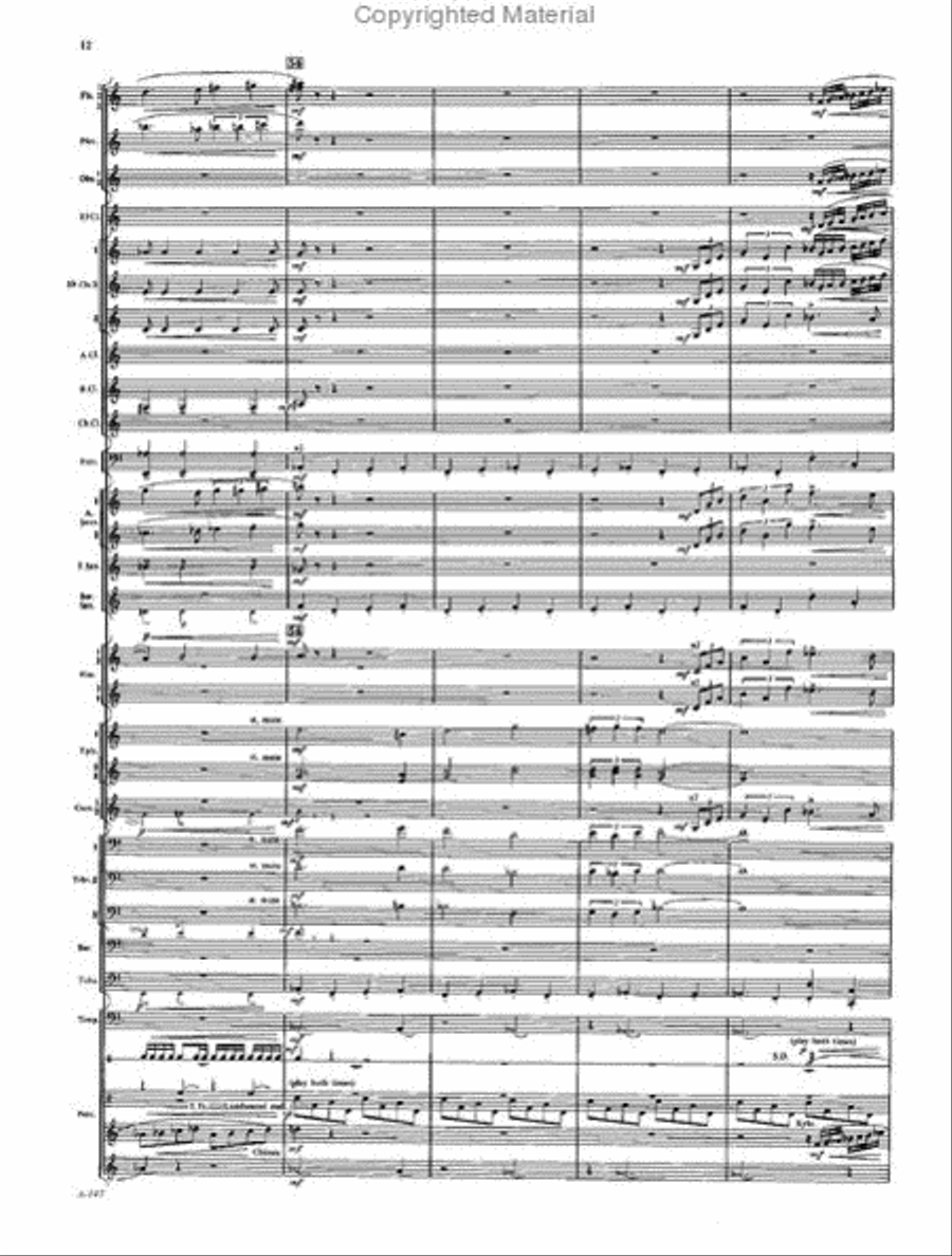 Day of the Shofar Concert Band scores gallery preview page 12