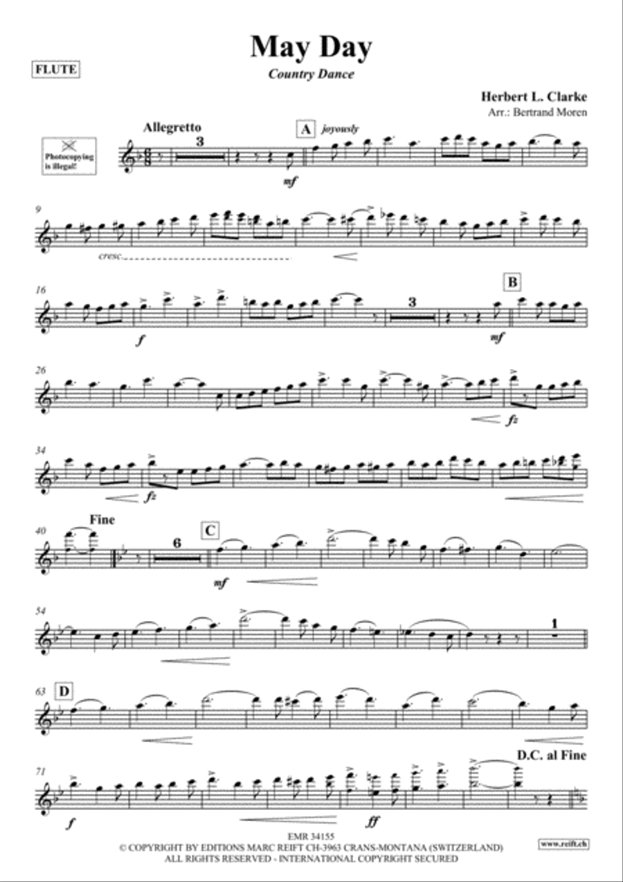 May Day Flute Solo scores gallery preview page 2