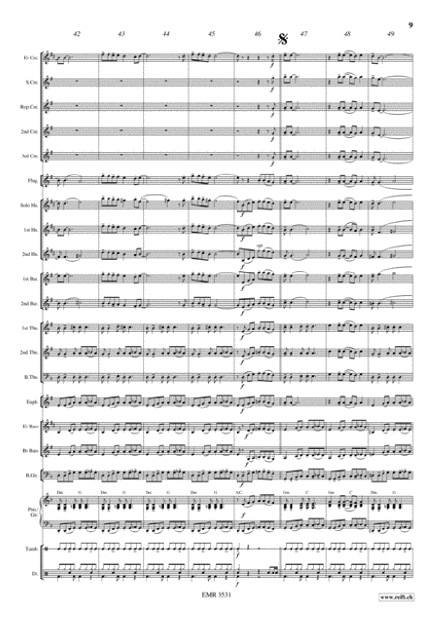 Venus Venus Brass Band scores gallery preview page 10