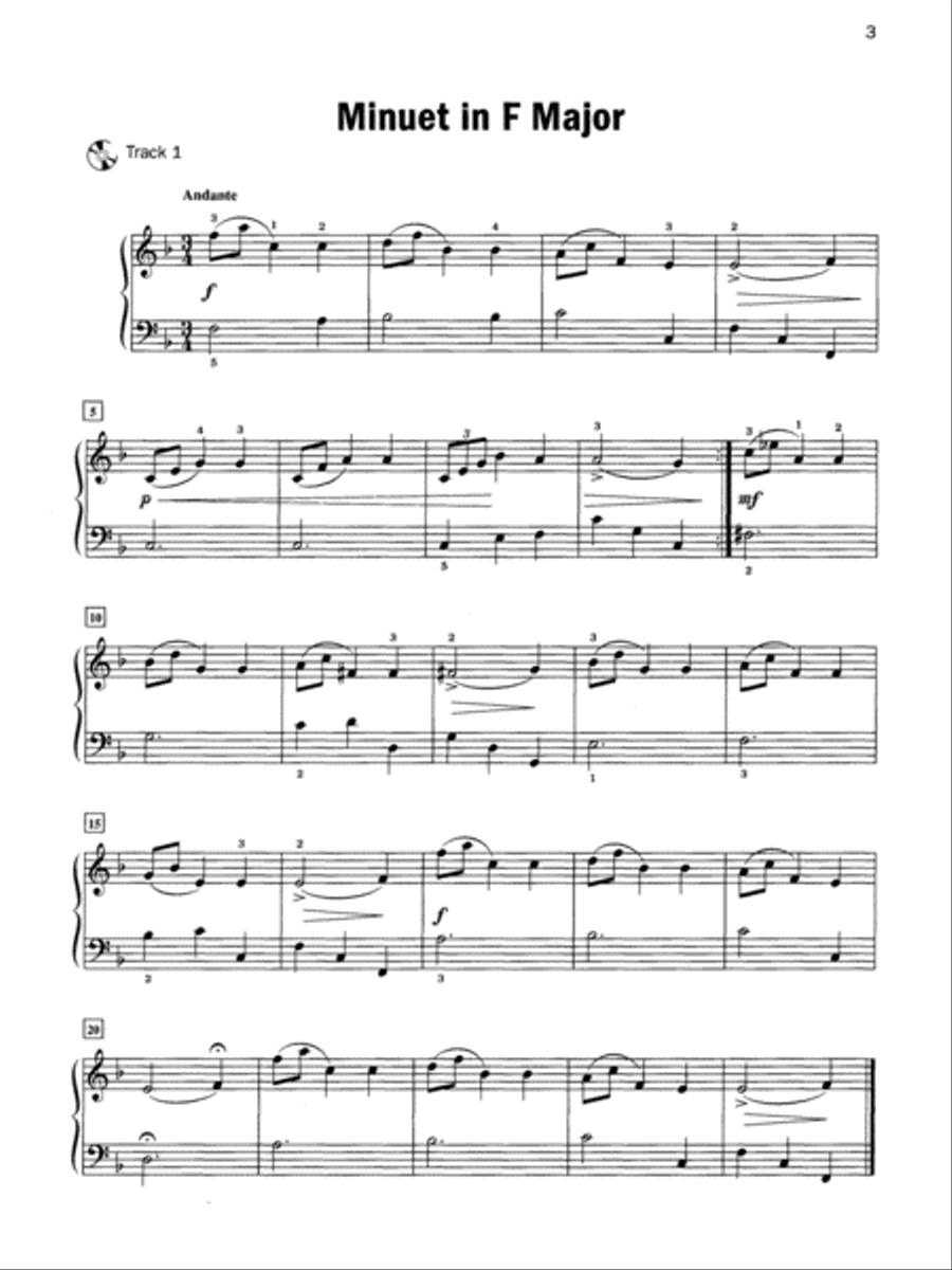 Basix Keyboard Classics Mozart Piano Method scores gallery preview page 5