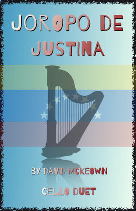 Book cover for Joropo de Justina, for Cello Duet