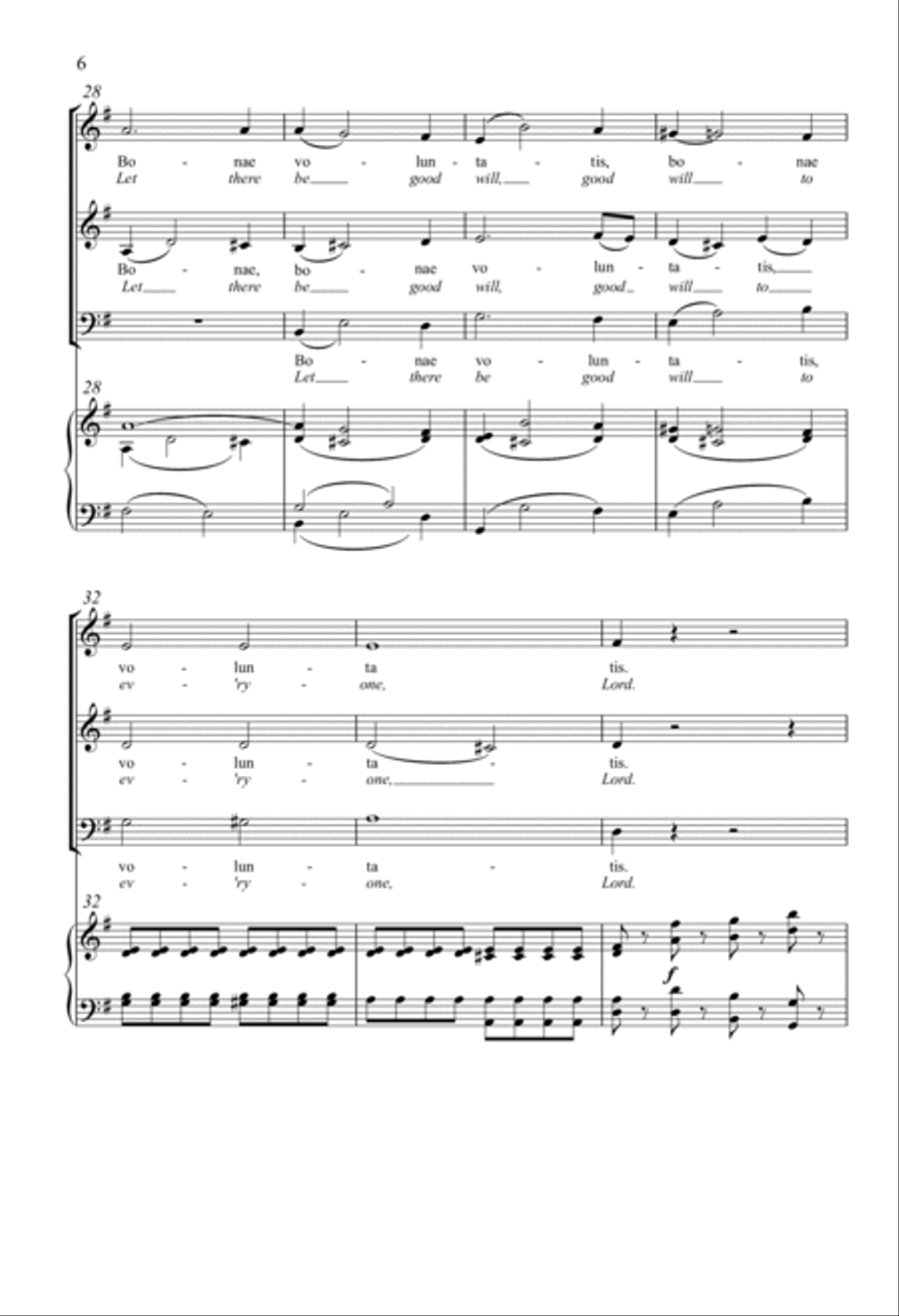Gloria 3-Part scores gallery preview page 5