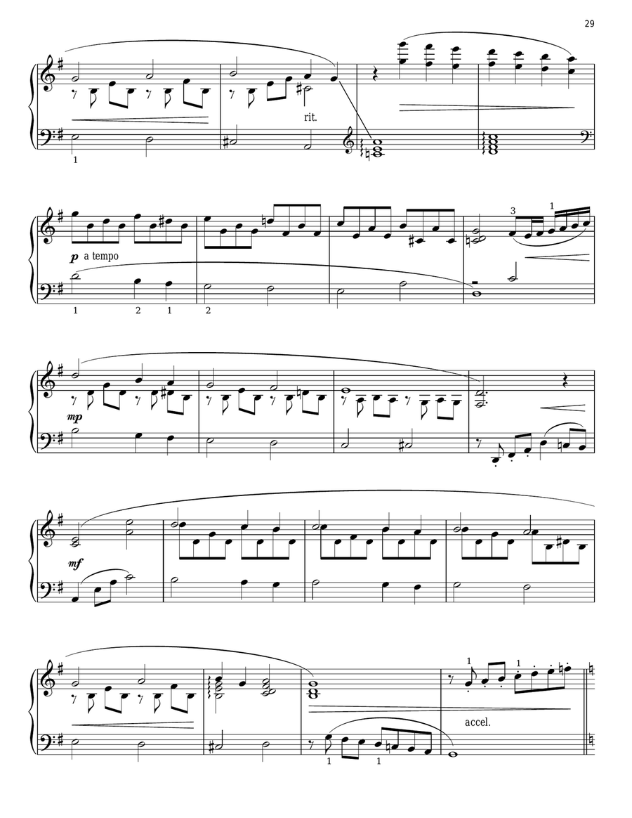 Love Is A Song [Classical version] (from Bambi) (arr. Phillip Keveren) Piano Solo scores gallery preview page 2