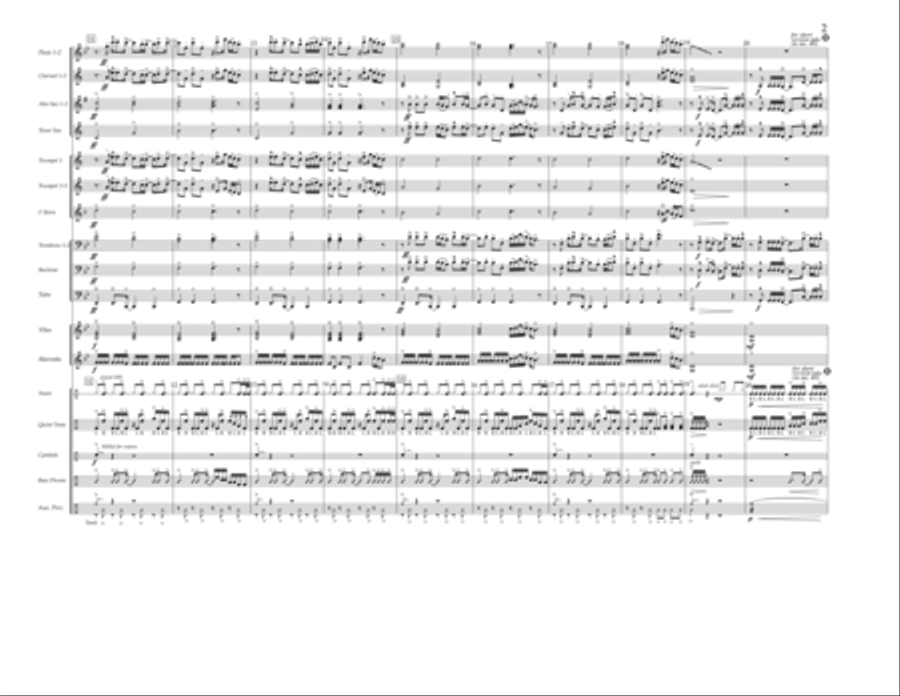 good 4 u (arr. Jay Dawson) - Full Score Pep Band scores gallery preview page 2