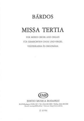 Book cover for Missa Tertia