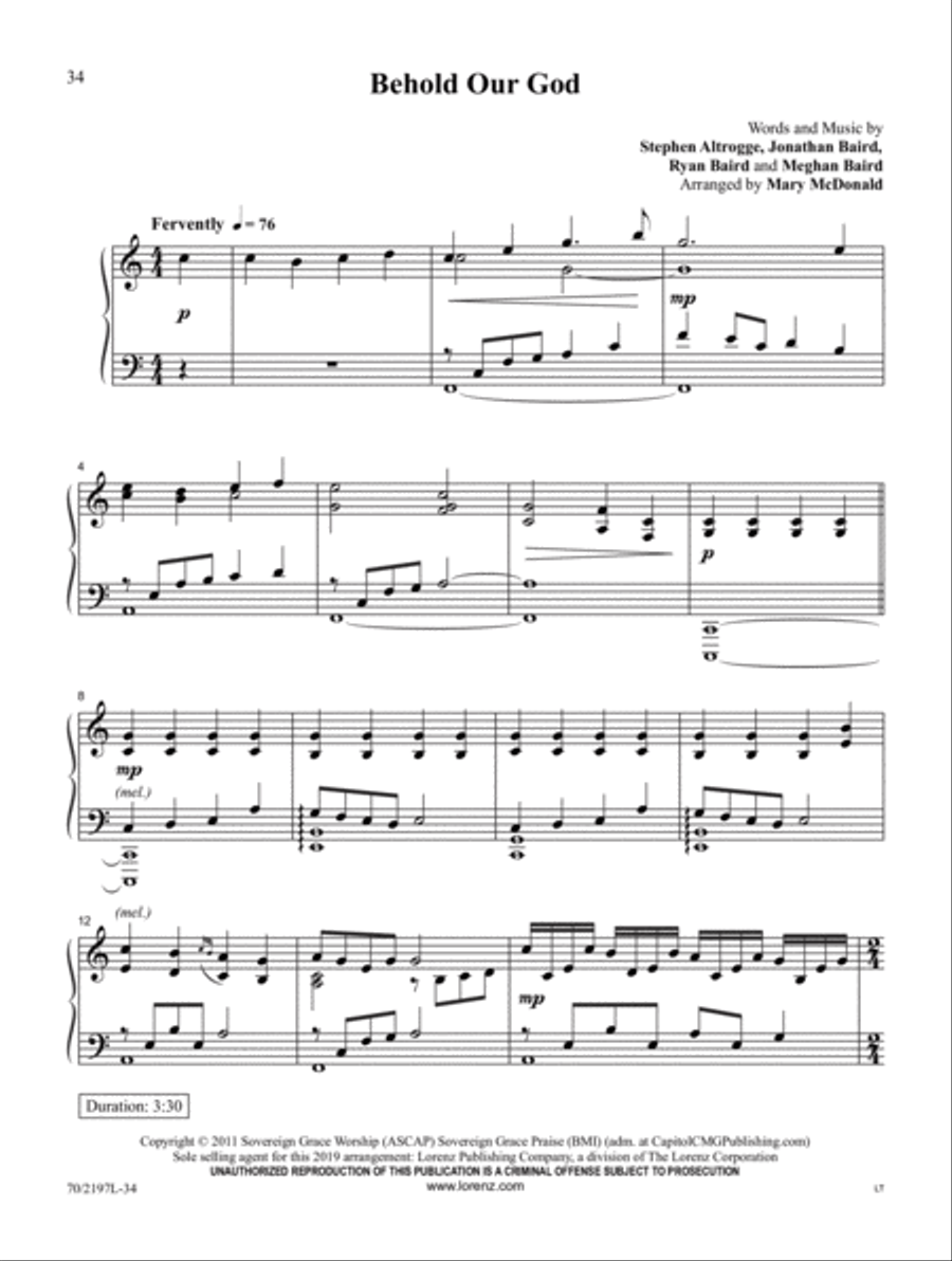 From the Heart Piano Solo scores gallery preview page 15