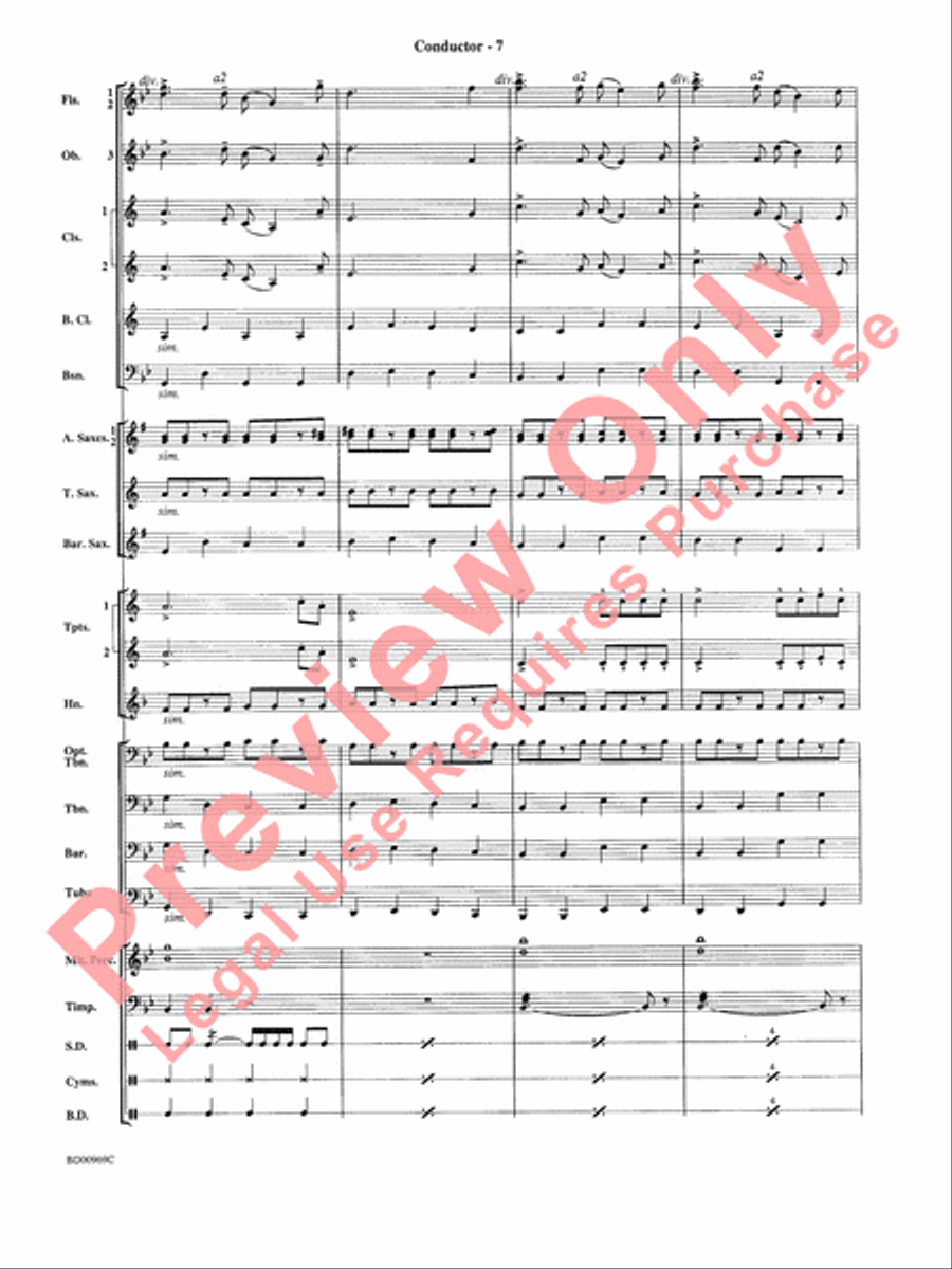 Valdres Valdres Concert Band scores gallery preview page 10