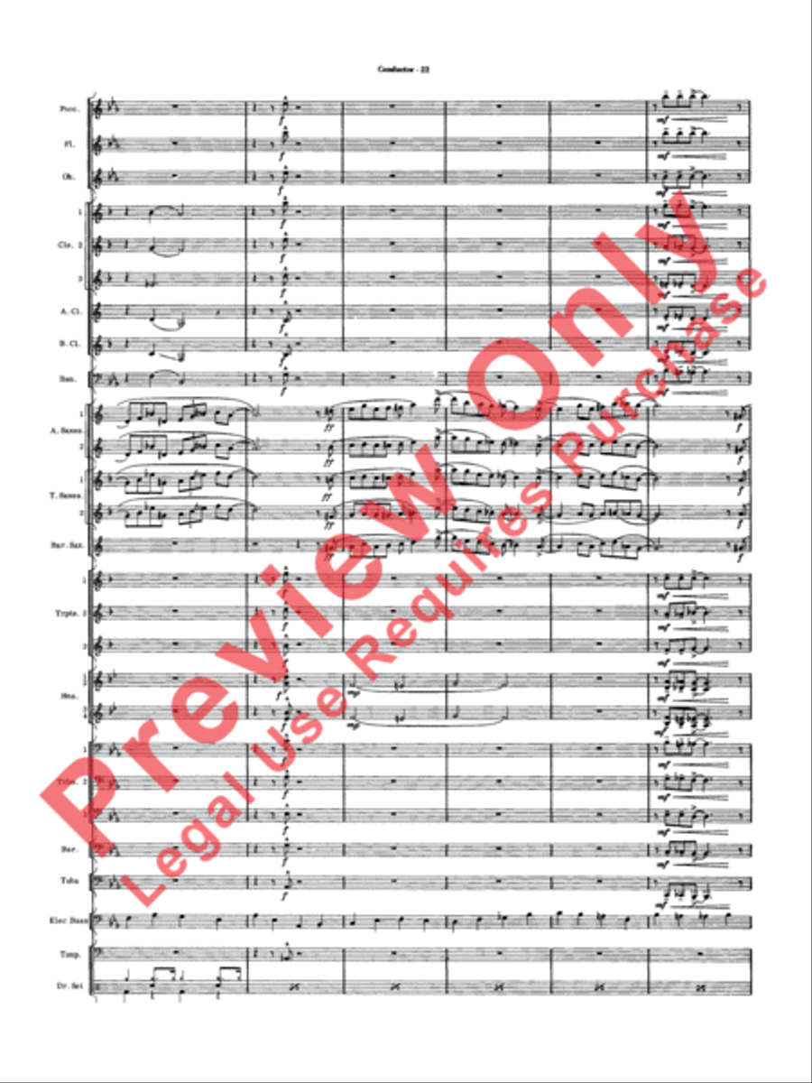 Five to Go Five to Go Concert Band scores gallery preview page 24