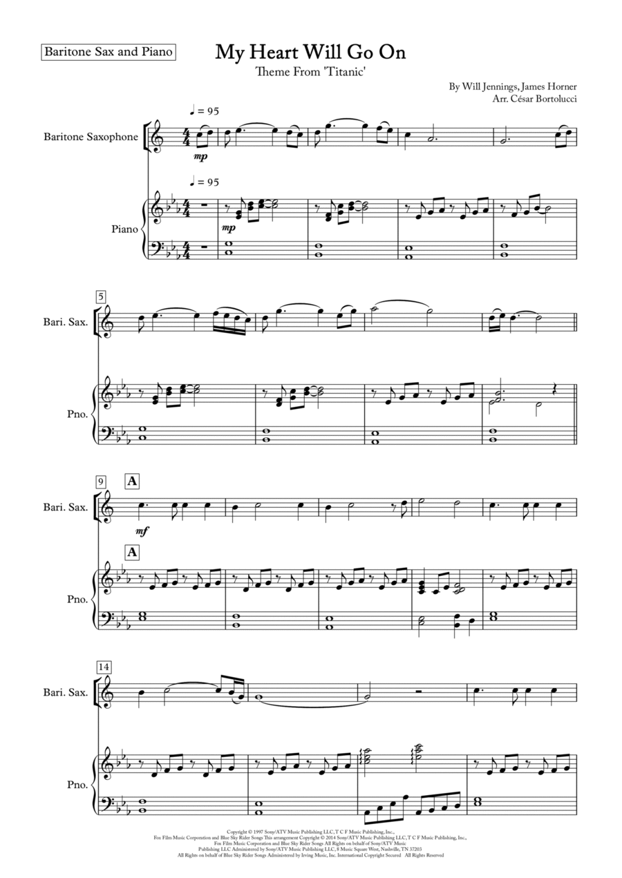 My Heart Will Go On (love Theme From 'titanic')