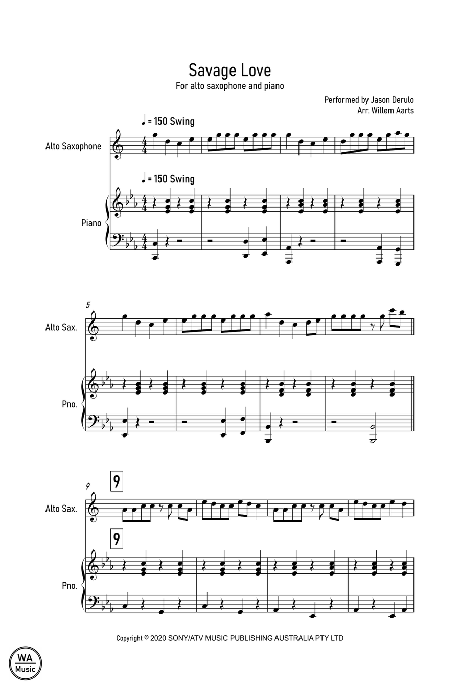 Download Jason DeRulo Digital Sheet Music and Tabs