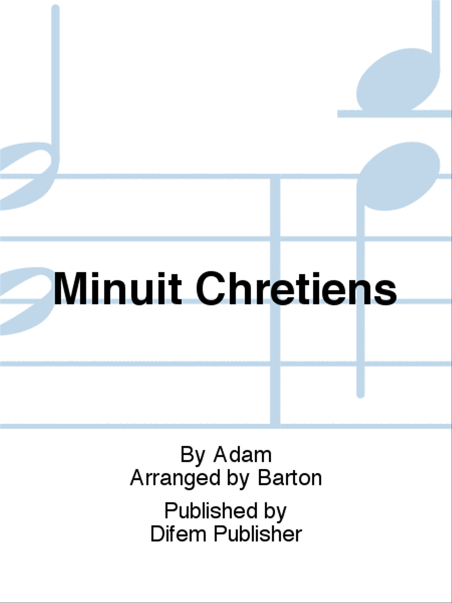 Minuit Chrétiens Minuit Chrétiens Choir scores gallery preview page 1