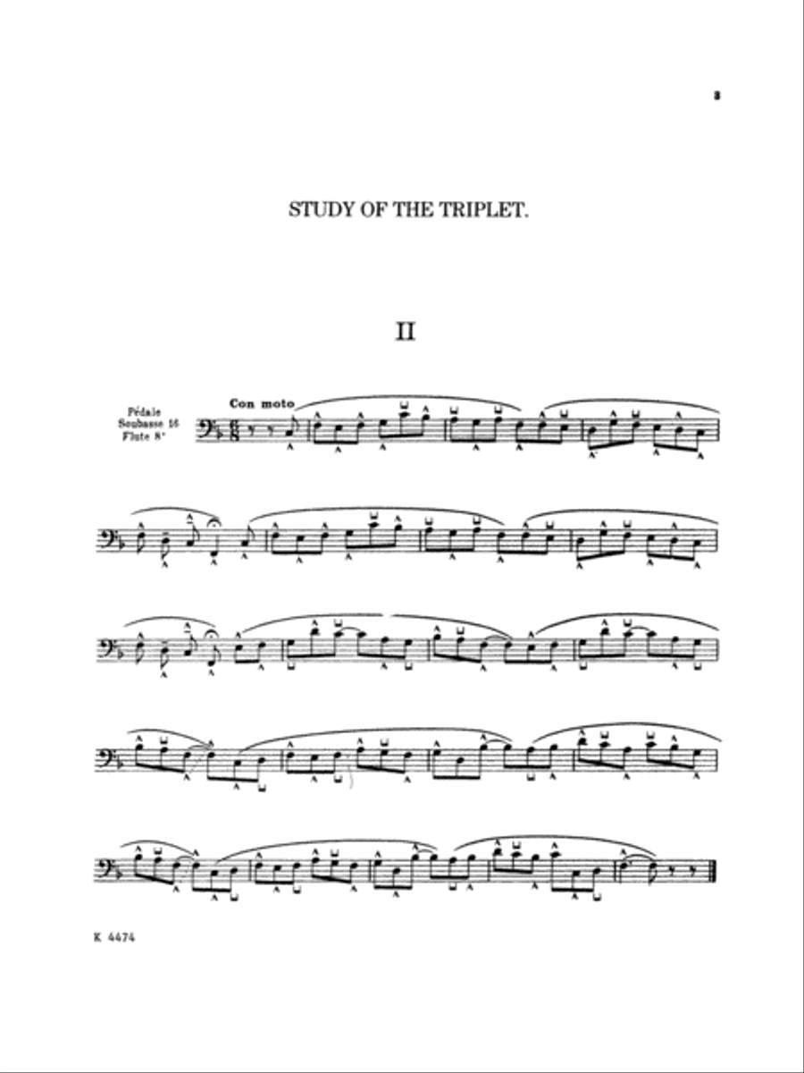 Peeters: Ten Studies for Pedal Playing