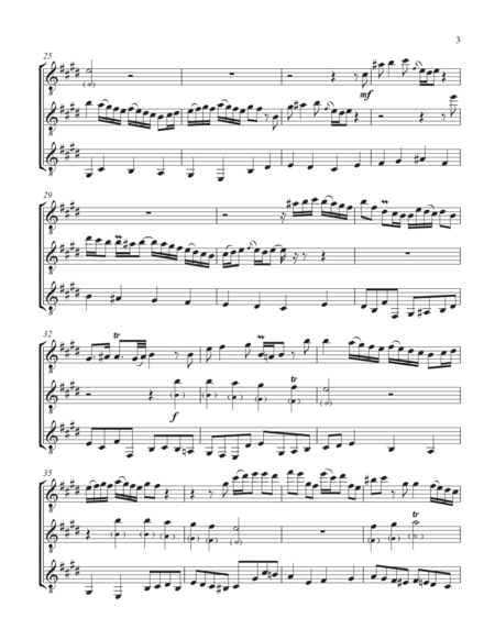 Sleepers Awake (Guitar Trio) - Score and Parts image number null