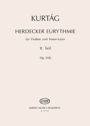 Book cover for Herdecker Eurythmie Op. 14b