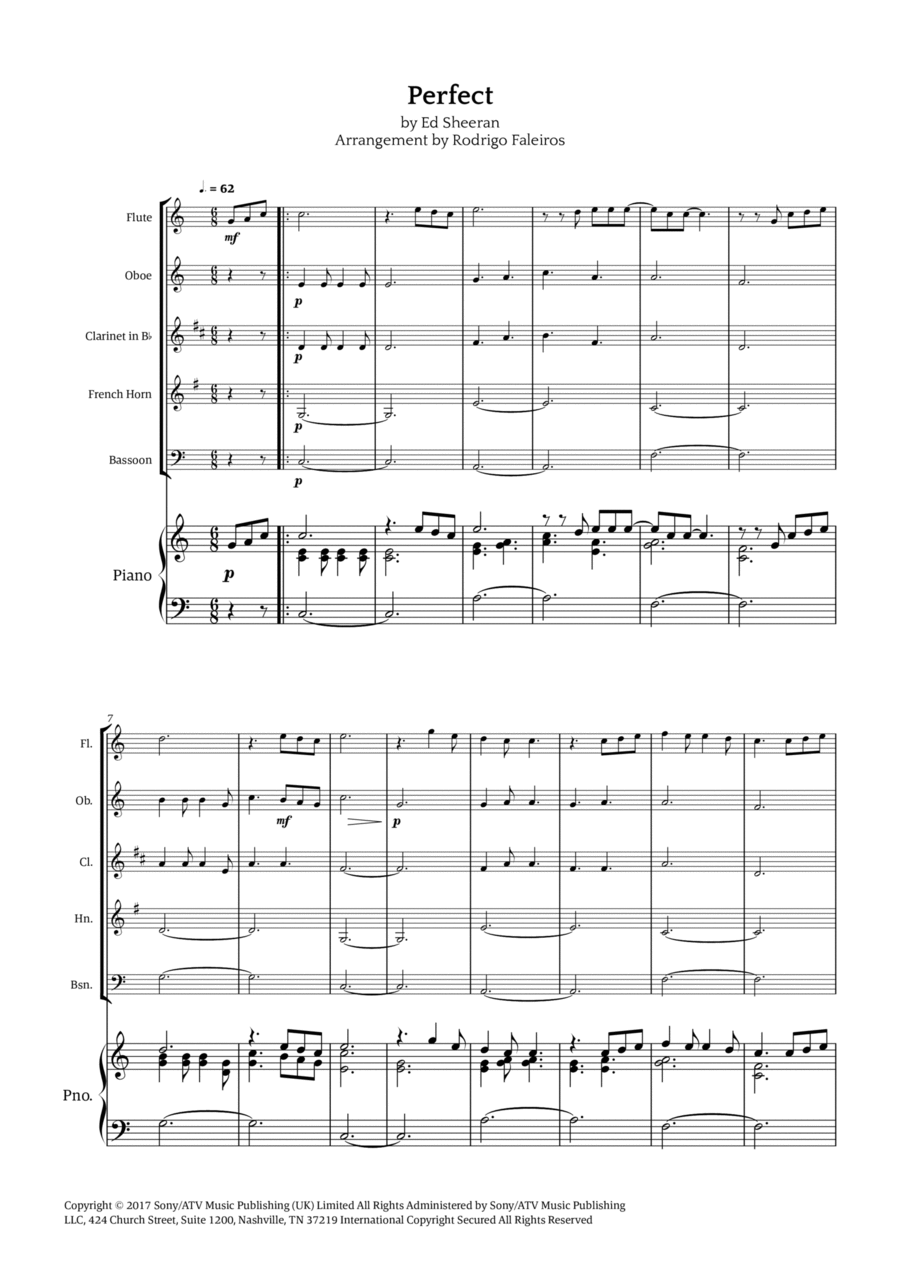 Perfect Bassoon scores gallery preview page 1