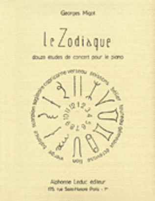 Book cover for Le Zodiaque