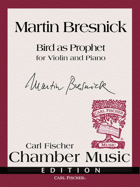 Bird As Prophet-Violin/Piano