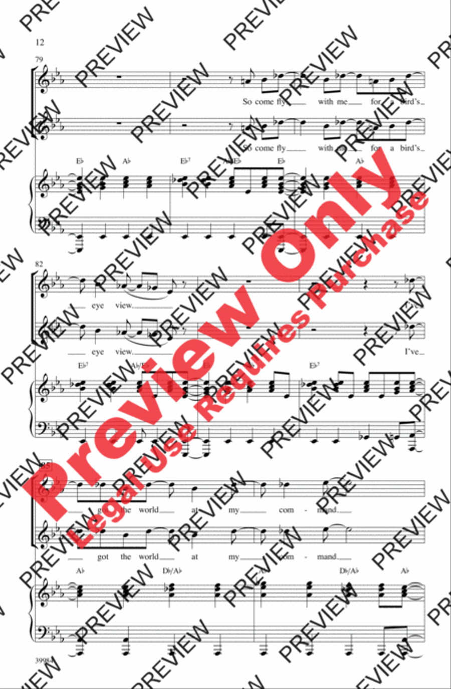 Live in Living Color Women's Choir scores gallery preview page 12