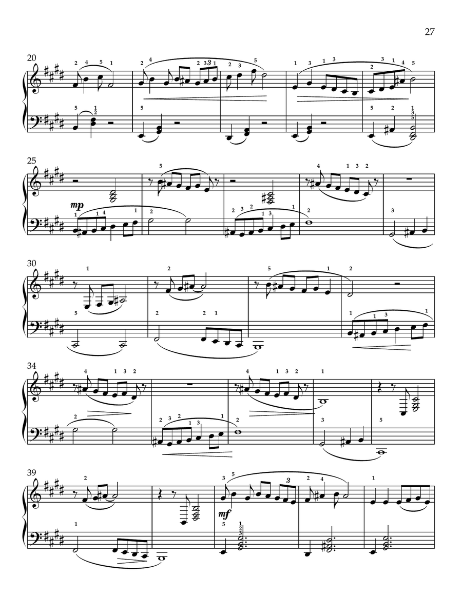 Footpath of the Falling Sun Piano Method scores gallery preview page 2