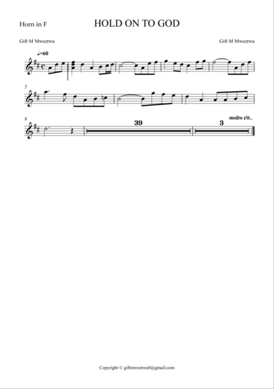 Hold on to God Hold on to God Piano scores gallery preview page 6