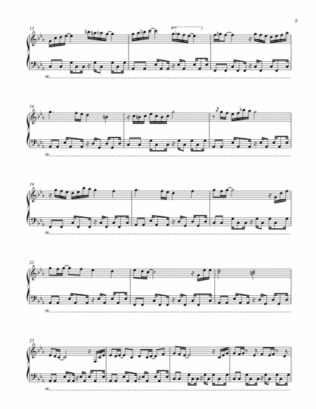 Giga Size (DELTARUNE Chapter 2 - Piano Sheet Music)