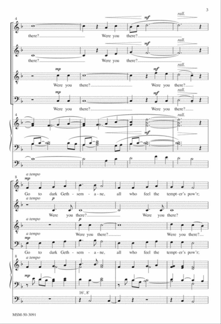 Lenten Meditation 4-Part scores gallery preview page 3
