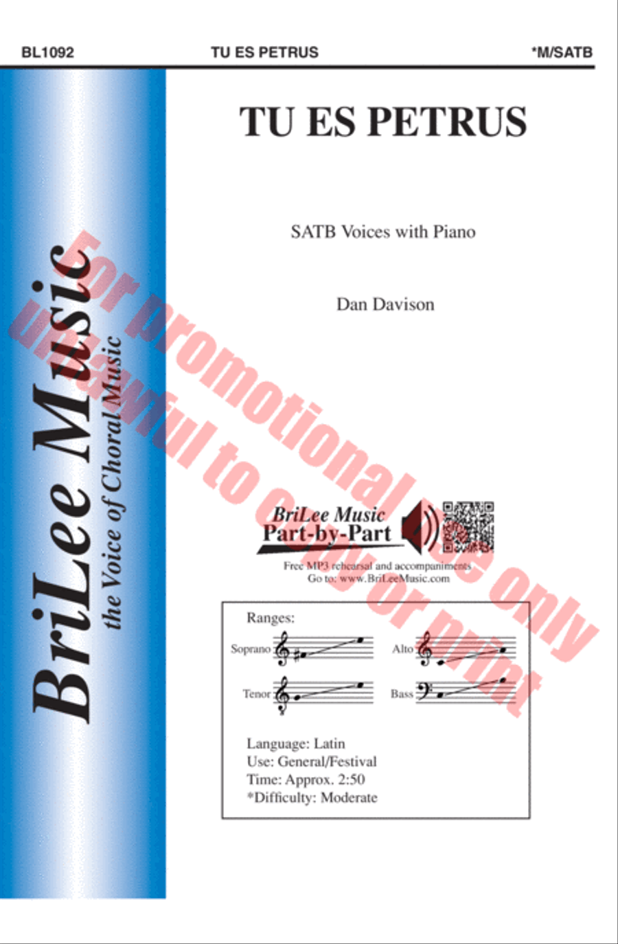 Tu Es Petrus Tu Es Petrus 4-Part scores gallery preview page 2