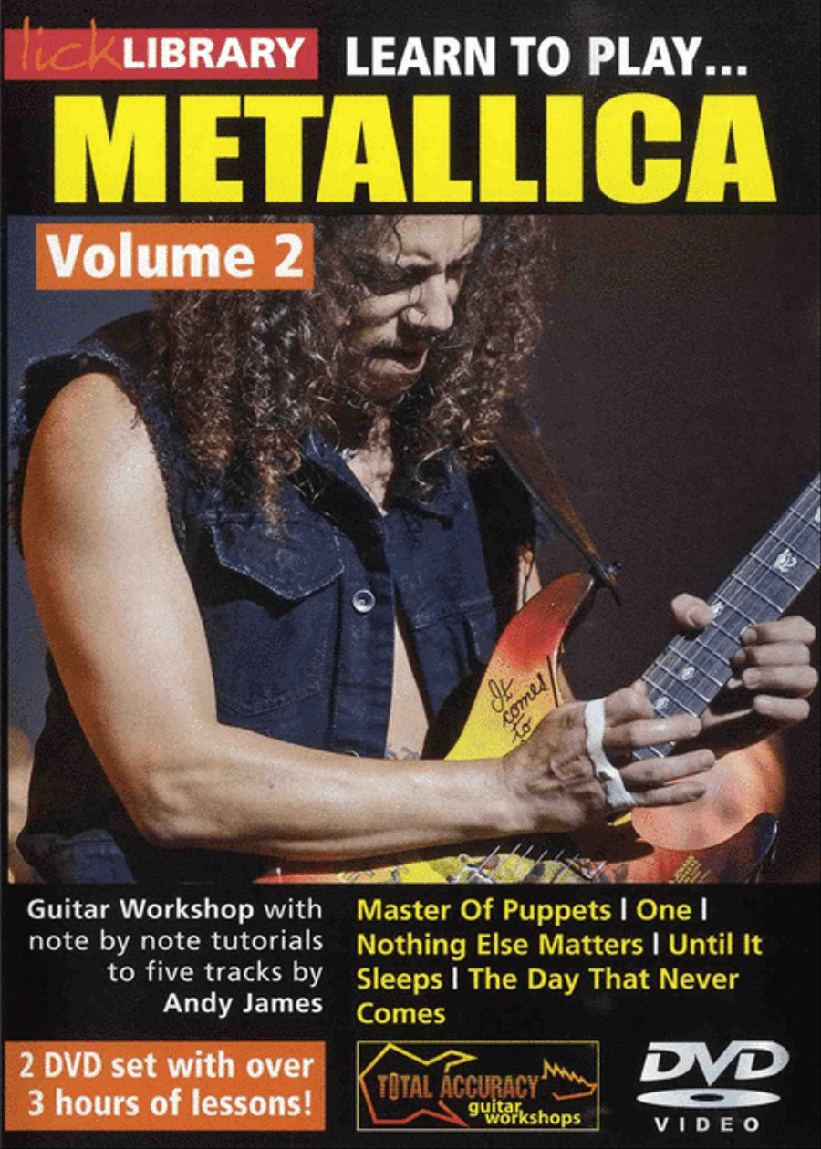 Learn to Play Metallica Volume 2 Electric Guitar scores gallery preview page 1